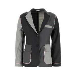 톰브라운 여성 그레이 울 블레이저 FBC900F00626 025