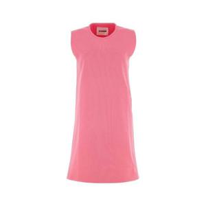 질샌더 여성 연핑크 미디 드레스 J02CT0356J19155 956