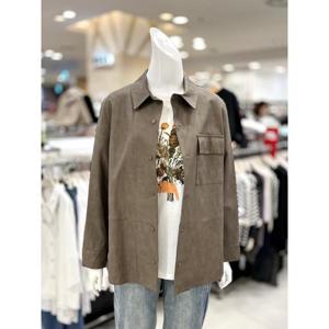 소고 세이브존01 인조가죽 셔츠형 재킷 TH3GA07