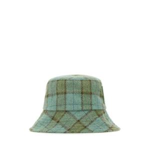 헬렌카민스키 여성 민트 울 자수 버킷햇 HAT51631 ALPINECHECK