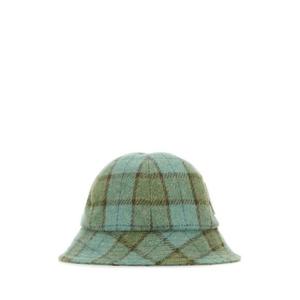 헬렌카민스키 여성 민트 Franz 울 자수 버킷햇 HAT51630 ALPINECHECK