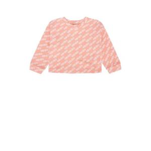 겐조 주니어 키즈 피치 긴팔 티셔츠 K15695 43G