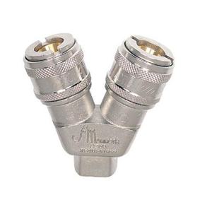 맘모스 에어 라인커플러 2구