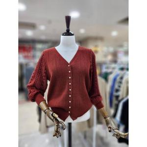 스테파니 세이브존08 소매 레이스 가디건 A24SW4401