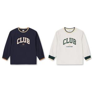 [탑텐키즈]남아) 립배색 화섬 스웨트셔츠 MKE3TR1211