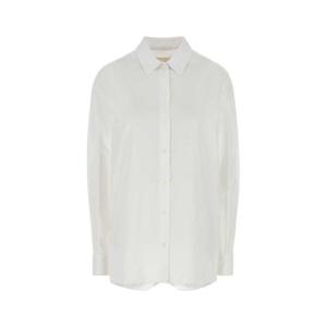 지방시 여성 화이트 오버사이즈 긴팔 셔츠 BW61BE15JT 100