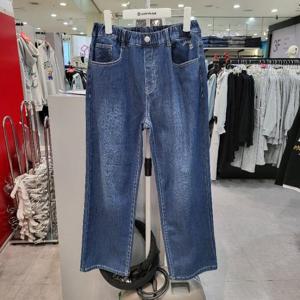 에어워크주니어 sh06 세미와이드핏 융본딩 데님팬츠 A248B3134B