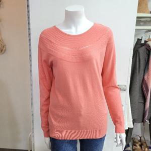 올리비아하슬러 DP01 라운드 니트 OHDSSW101