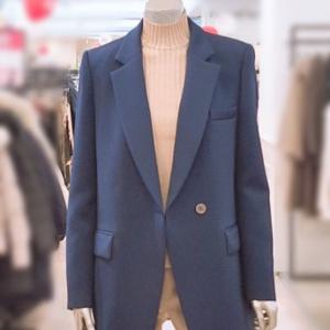 [미니멈]MWDAWJ9160 루즈핏 원버튼 자켓