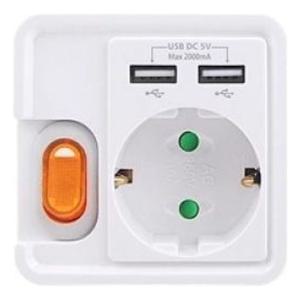 멀티탭 (USB충전 콘센트 1구 개별)동시충전