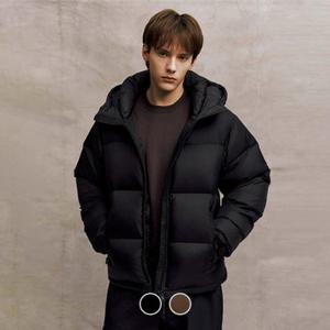 [지오다노] 074927 남성 후드 다운 푸파 01074927