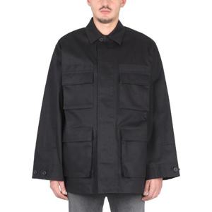 발렌시아가 남성 블랙 파카 자켓 720159_TNP071000