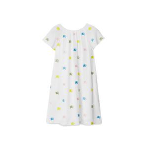 버버리 여아 화이트 원피스 8078413K_A5127