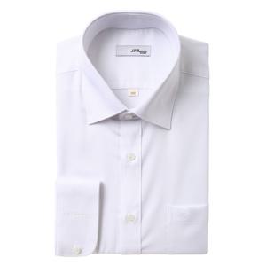 [듀퐁]24년 FW 신상 일빈핏 스트레치 솔리드 긴팔셔츠 -SE4FM11LS165SWH(화이트)