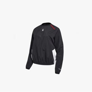 [스파이더] 공용 프로웹 트레이닝 긴팔 웜업 SPHFCNRL202UBLK