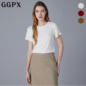 [GGPX] 무지 플레인 이너 반팔 티셔츠 (GOCTS013F)