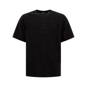 버버리 프로섬 자수 로고 코튼 티셔츠 8095104 DOM