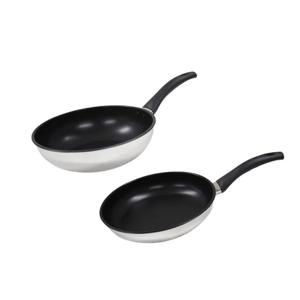 리빙아트 디오바코 IH티타늄코팅 스텐 후라이팬세트 2종B 후26+웍26