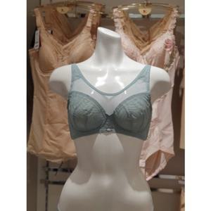 [와코루] WBRX207AB 최상의 편안함 하이컴포트 노와이어 홑겹 풀컵브래지어(AB컵)