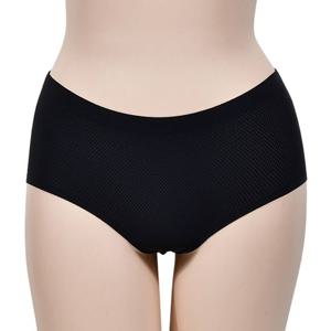 매쉬 패턴 무봉제 힙라인 누드 여성팬티