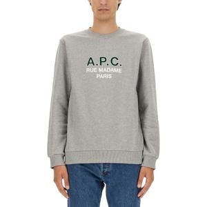 아페쎄 크루넥 프린트 로고 레귤러 핏 맨투맨 COEZDH27758 PLA