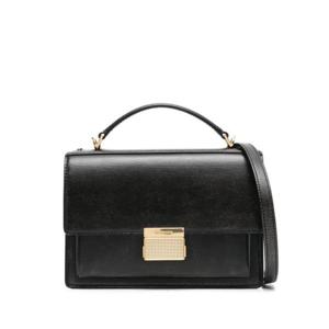 골든구스 여성 블랙 탑 핸들백 GWA00467 A00059990100