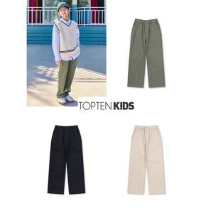 [탑텐키즈]MKF1PP3011 공용) 코튼스판 스트레이트 치노 팬츠