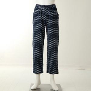 [와코루] 면 레이온 요루 마름모나염 남성9부바지 (WPA365MP)