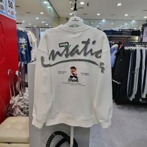 에어워크주니어 sh06 쿠션지 등판 레터링 곰돌이 맨투맨티셔츠 A251B1203B