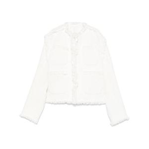 사카이 여성 화이트 트위드 자켓 2507723 151