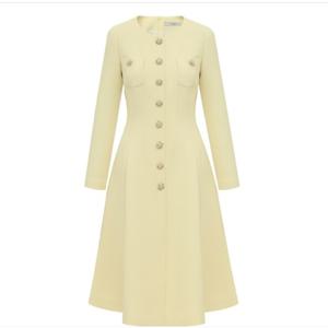 [미니멈]트위드버튼플레어원피스(MZAGWO1980)