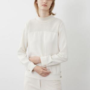 [올리비아로렌]하단 옆트임블라우스형티셔츠VOCAL3W9131  02_YS