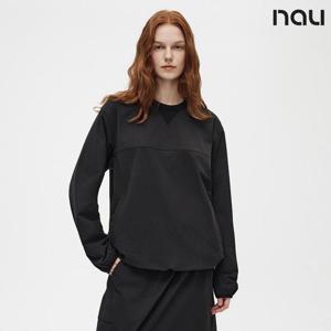 나우  (1NUTSF4908_BK) U카라반우븐맨투맨 BLACK