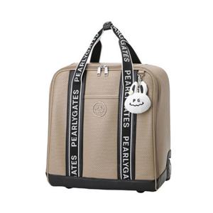 [파리게이츠] (521E1BB002)여성 스마일 타공 휠 보스턴백  바니 키링