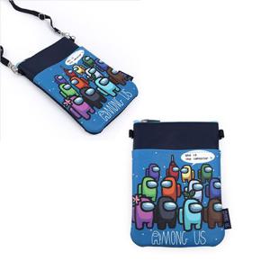 어몽어스 포켓 크로스 (네이비크루들) 아동 보조가방