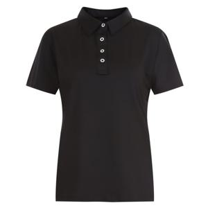 샵앤) 국산 여성 편안한 라인 프리미엄 스판 골프 반팔 티셔츠 NG-WSH-20333-블랙(W618)