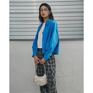 [랩]베이직 크랍셔츠 블라우스(AR7WB160)