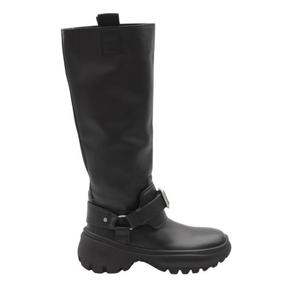 버버리 여성 블랙 롱 부츠 8096904  A1189