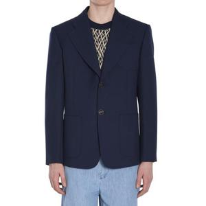 발렌티노 가라바니 남성 네이비 싱글버튼 블레이저 6V3CEG95 9EB D51