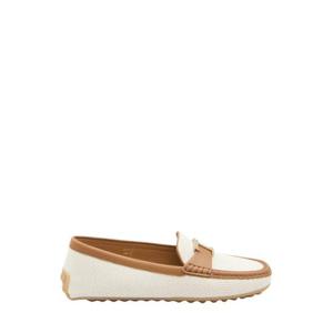 토즈 여성 화이트 드라이빙 로퍼 XXW10L0IZ01 U785 P70