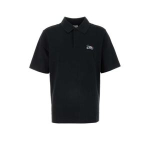 버버리 남성 블랙 Slate 반팔 폴로 8094256 A1189