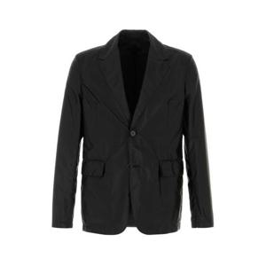 프라다 남성 블랙 나일론 싱글버튼 블레이저 SD185SOOO1WQ9 F0002
