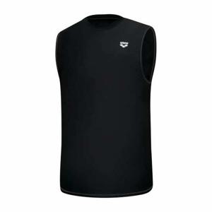 아레나  남성 퍼시픽 레저 슬리브리스 래쉬가드(A4BM1PR01BLK)