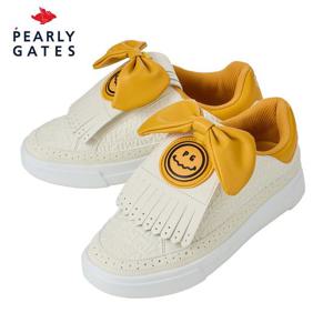 [파리게이츠] 파리게이츠 여성 킬티 리본 논스파이크 경량 골프화 521D3SE001_YL