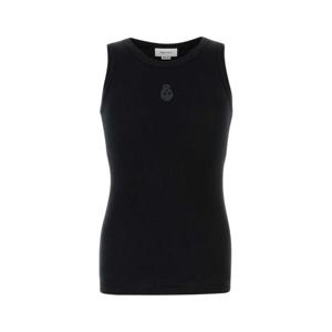 알렉산더맥퀸 남성 블랙 Stretch 면 탱크탑 815098QXAA9 1000