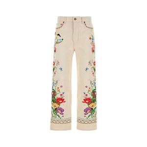 발렌티노 가라바니 여성 화이트 데님 컬러 진 6B3DD19A912 05X