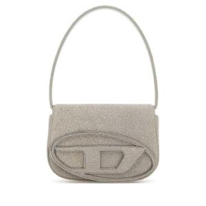 디젤 여성 그레이 Light 가죽 플랩 숄더백 X08396PS919 T8048