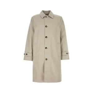 버버리 남성 베이지 Dove 싱글버튼 트렌치코트 8104735 C1761