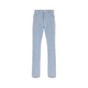 살바토레 페라가모 남성 연하늘 Oxford 캐주얼 팬츠 144179780658 BLUEECRU