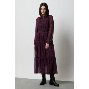 [시슬리]하트핀 핀턱 티어드 원피스(SAOP01511)